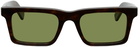 RETROSUPERFUTURE Tortoiseshell Roma Sunglasses