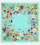 Gucci Floral silk scarf