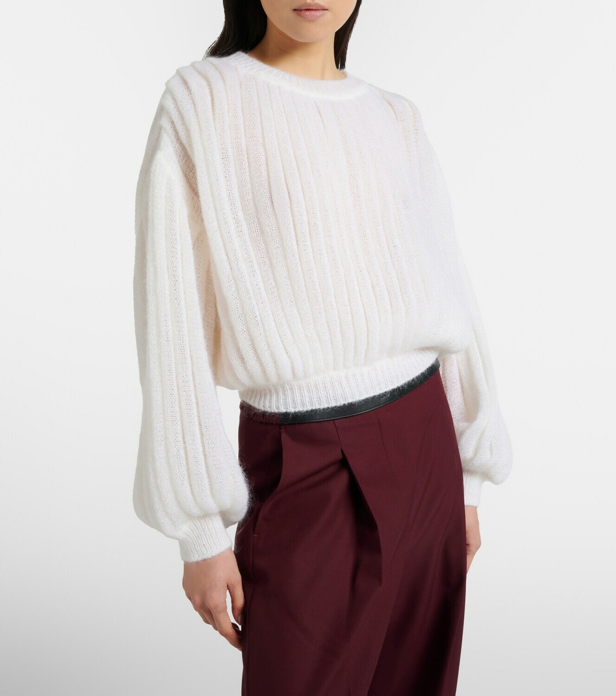 Loewe Mohair and cotton-blend sweater