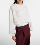 Loewe Mohair and cotton-blend sweater