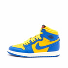 Air Jordan Men's 1 Retro High OG RMST GP Sneakers in Varsity Maize/Game Royal