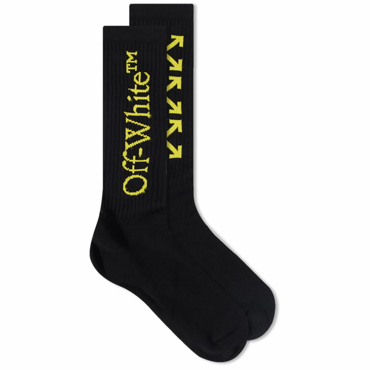Photo: Off-White Men's Arrow Bookish Socks in Black