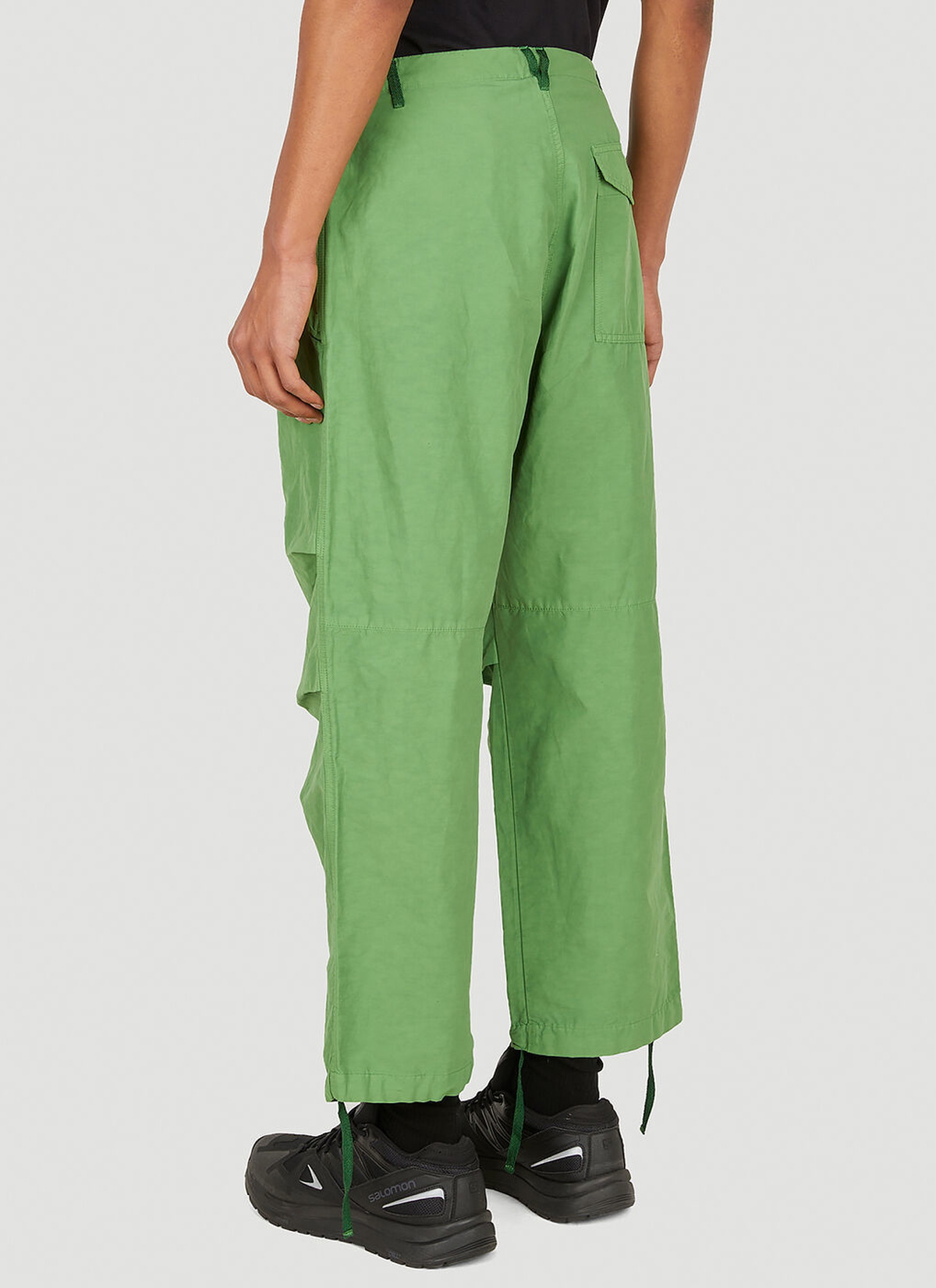 Fleo Tech Pants in Green Nemen