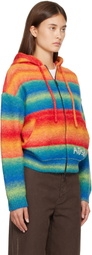 Andersson Bell Orange & Blue Multi Gradient Hoodie
