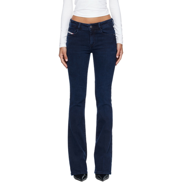 Photo: Diesel Navy Bootcut Low Waist 1969 D-Ebbey Jeans