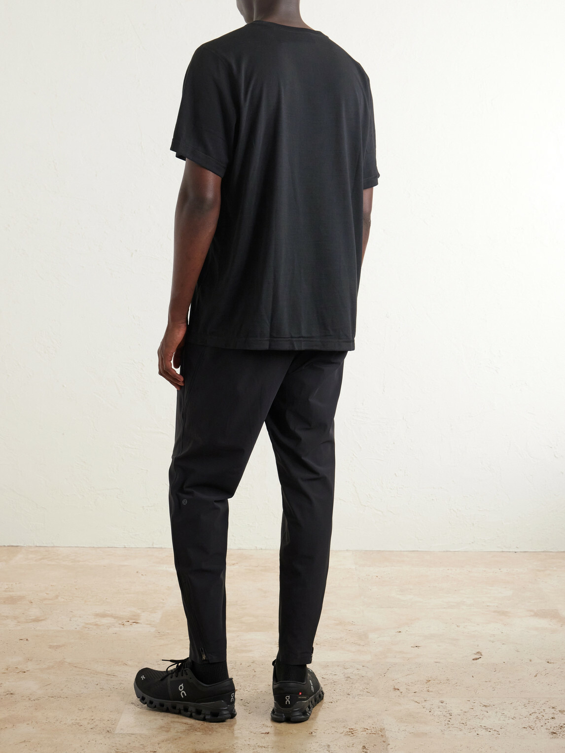 On - Train-T Illuson™ Recycled Drytec™ Stretch-Jersey T-Shirt - Black