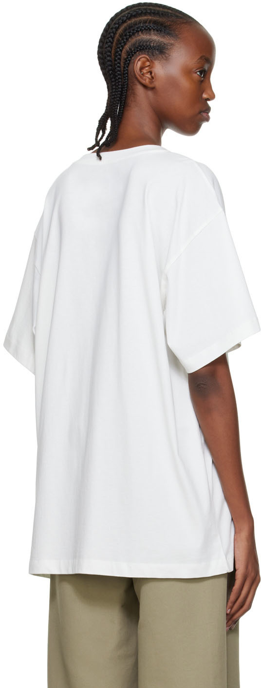 MM6 Maison Margiela Off-White Oversized T-Shirt MM6 Maison