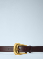 Saint Laurent Folk Buckle Belt
