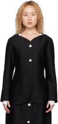 MINJUKIM Black Tulip Blazer
