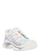 Salomon xt-4 Og Pink Low Top Sneakers With Mesh Panels In Fabric Unisex