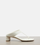 Bottega Veneta Livia Intrecciato leather thong sandals