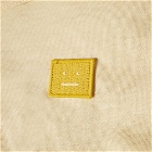 Acne Studios Mini Men's Nash Face T-Shirt in Pale Yellow Melange