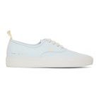 Common Projects Grey Nubuck Four Hole Low Sneakers