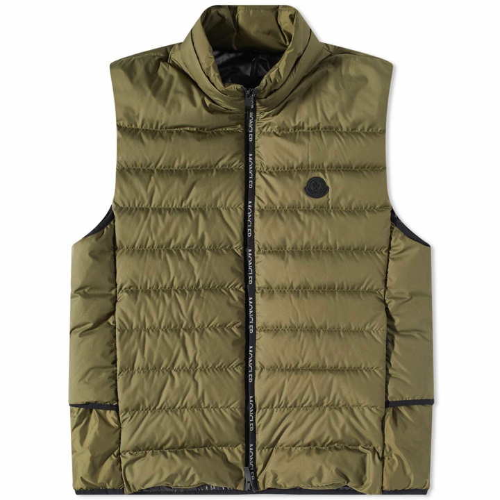 Photo: Moncler Men's Tarn Padded Vest in Khaki