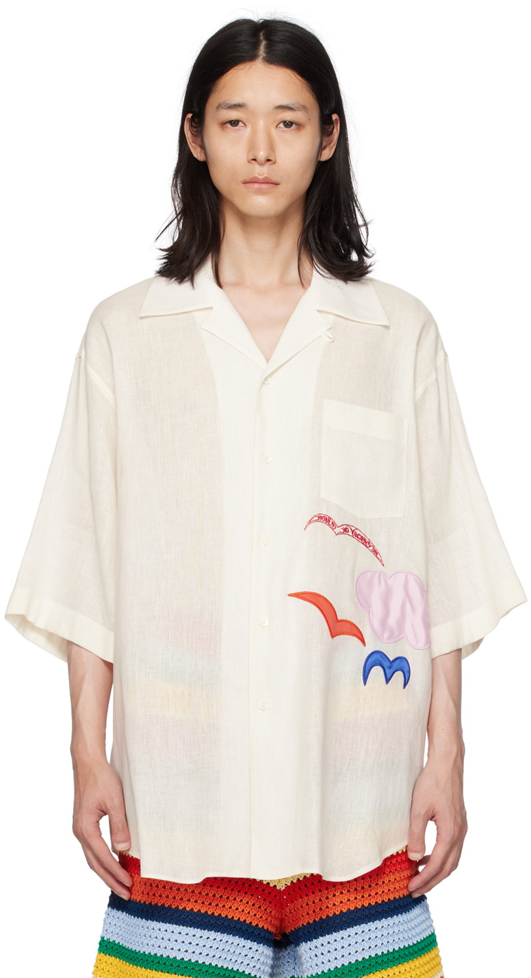 Marni White Patch Shirt Marni