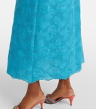 Valentino Cotton lace maxi dress