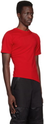 SPENCER BADU Red Fitted T-Shirt
