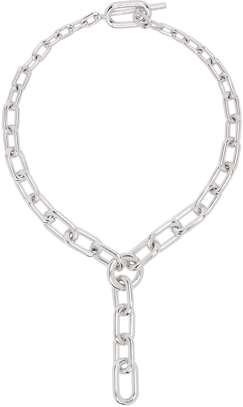 Photo: UNDERCOVER Silver Justin Davis Edition Chain Necklace
