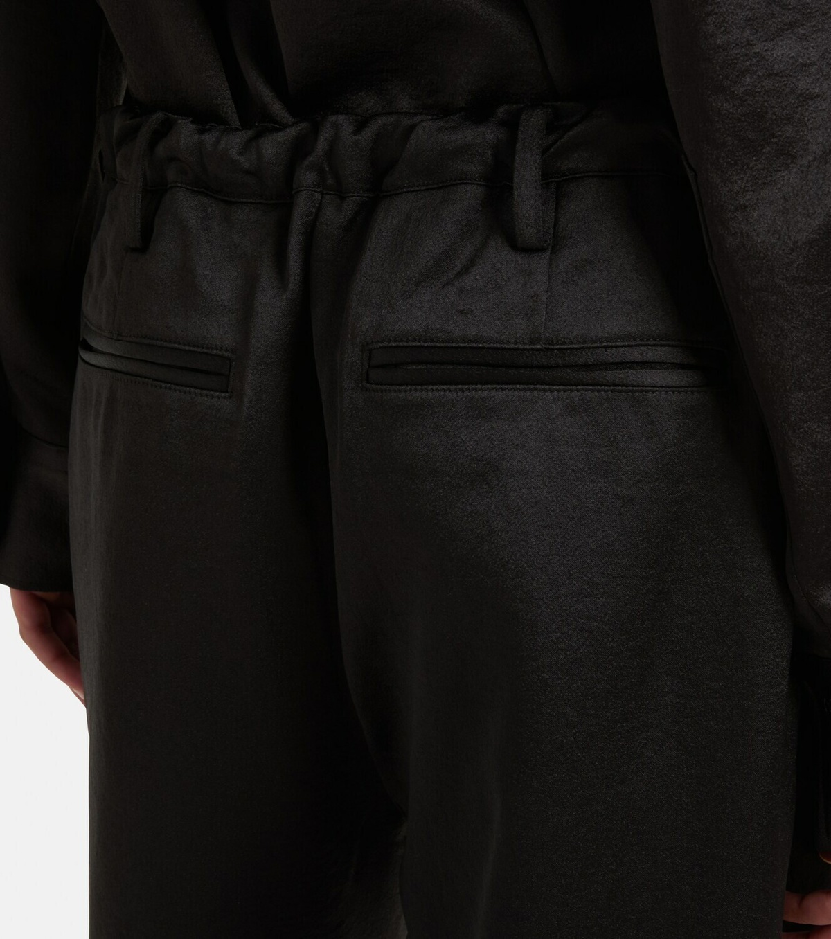Proenza Schouler White Label Magnus crêpe wide-leg pants