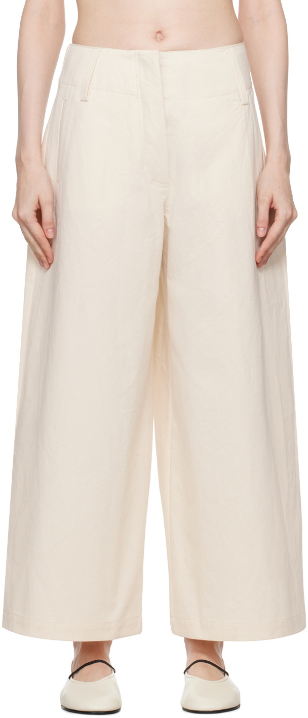 Cawley Off-White Grace Trousers