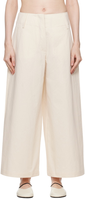 Photo: Cawley Off-White Grace Trousers