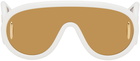 LOEWE White Wave Mask Sunglasses