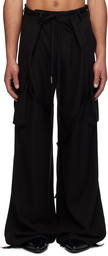 Ann Demeulemeester Black Iben Cargo Pants