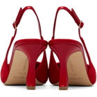 Manolo Blahnik Red Alexapla Heels