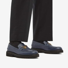 Vinnys Men's VINNY's x Soulland Palace Loafer in Midnight Blue Leather