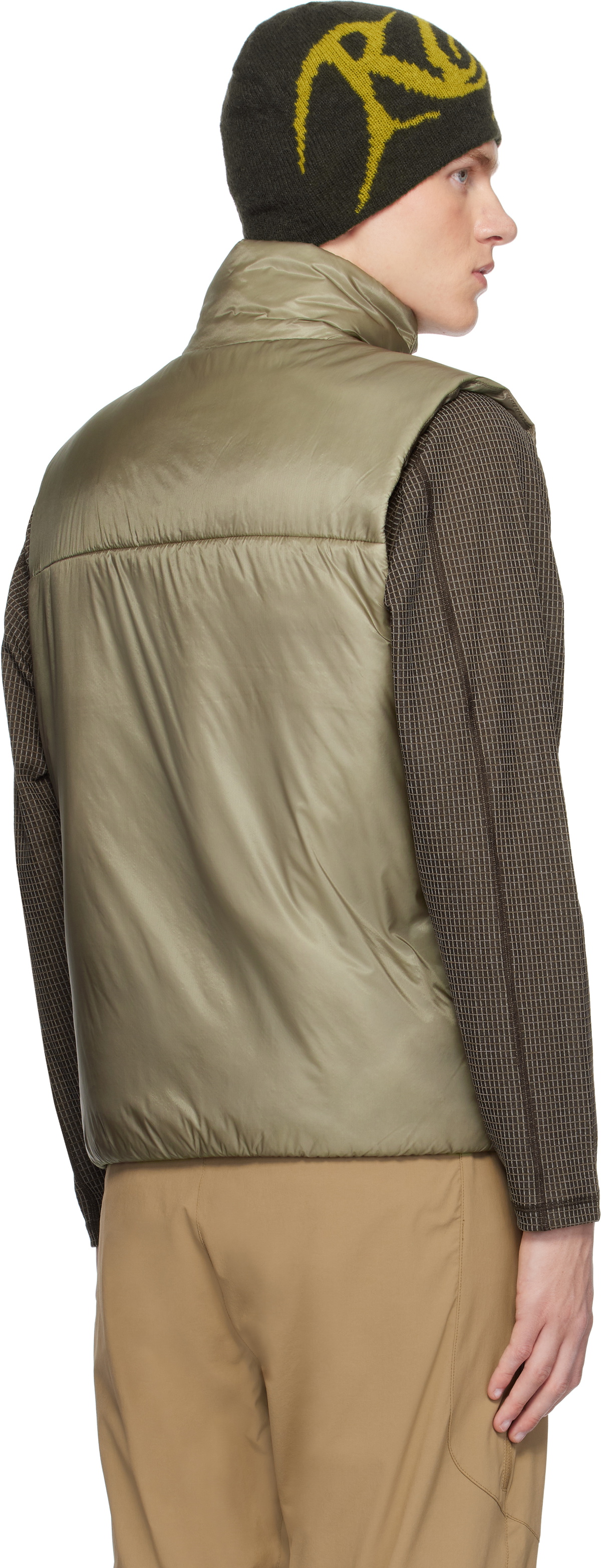 ROA Taupe Synthetic Insulated Vest