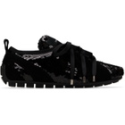 Simone Rocha Black Ballerina Grip Trainer Sneakers