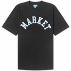 MARKET Men's Throwback Arc T-Shirt in Black