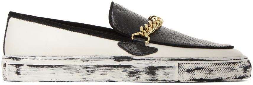 Human Recreational Services Black & White El Dorado Loafers