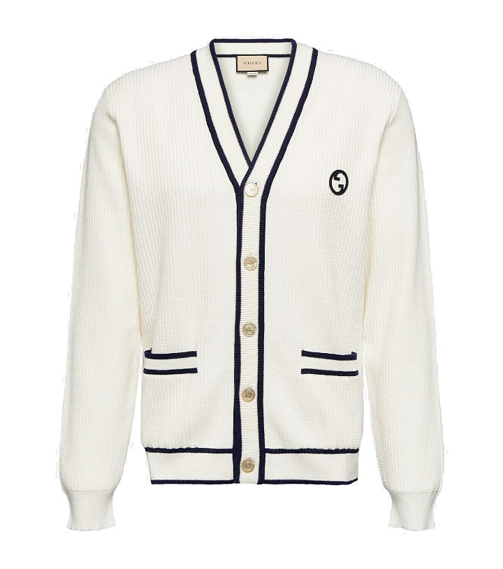Photo: Gucci - Cotton and wool cardigan