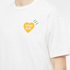 Human Made Men's Heart Rabbit T-Shirt in White