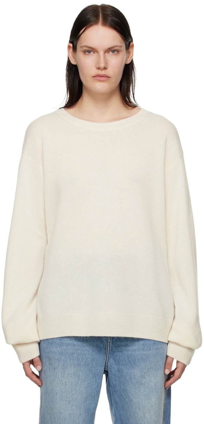 ÉTERNE Off-White James Sweater