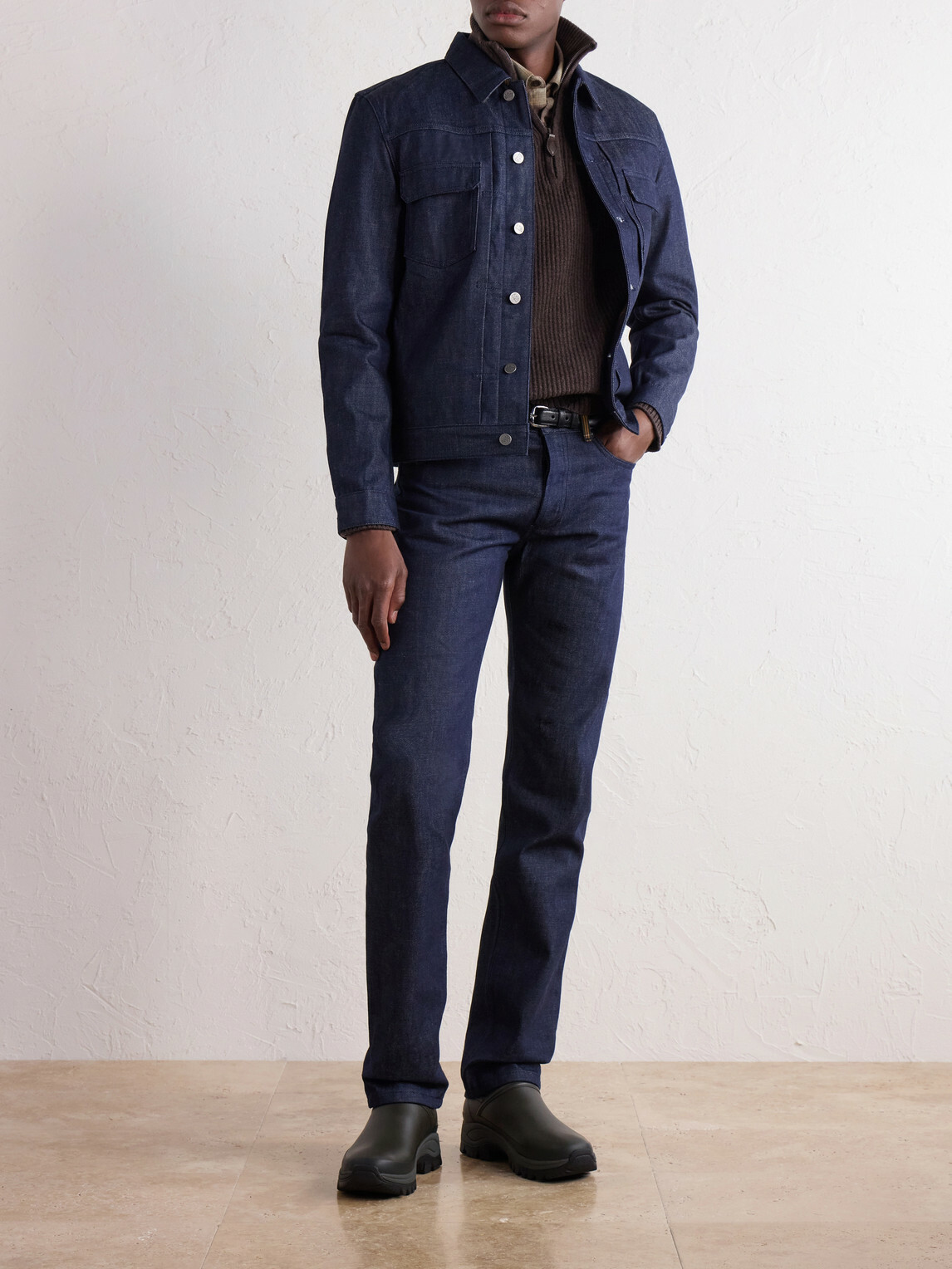 Barbour - A.P.C. Denim Jacket - Blue