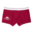 Dolce and Gabbana Red Crown Boxers