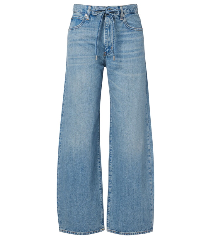 Photo: Frame Off Duty wide-leg jeans