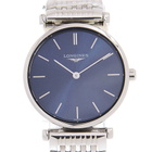 Longines La Grande Classique Quartz Blue Dial Ladies Watch L4.209.4.95.6