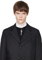 YOHJI YAMAMOTO Skull Dagger Pendant Necklace