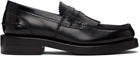 OUR LEGACY Black Leather Loafers
