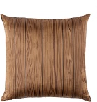 Tanner Fletcher Brown 70's Wood Paneling Cushion