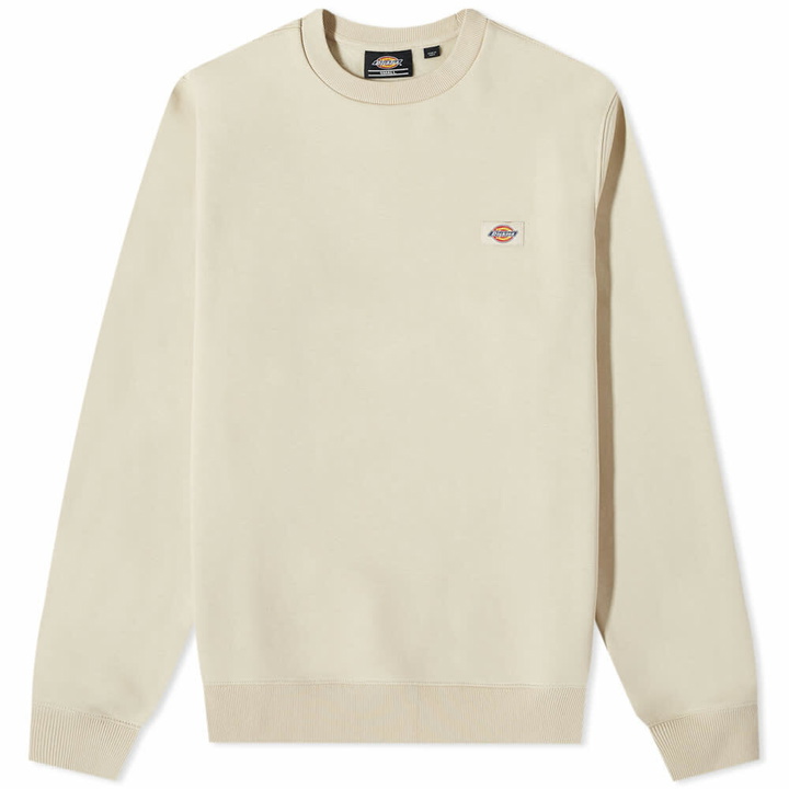 Photo: Dickies Men's Oakport Crew Sweat in Cement