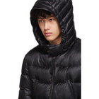 Parajumpers Black Down Sheen Greg Jacket