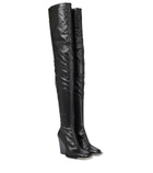 Peter Do - Faux leather over-the-knee boots