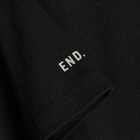 END. x and wander Print Pocket T-Shirt in Black