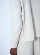 Homme Plissé Issey Miyake Pleated Half Zip Through Top