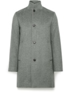 Club Monaco - Loukas Wool-Blend Flannel Coat - Gray