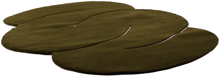 Okej Green Squiggle Rug
